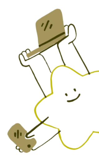 Sparkie using two mobile devices
